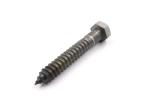 5 Inch Long Steel Wood Screws , Field Construction Structure Hex Lag Bolts