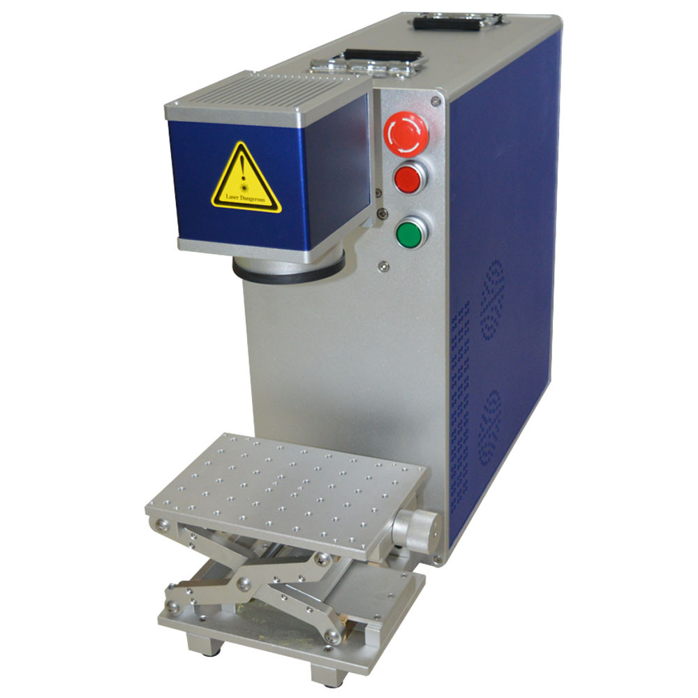 Portable 20W 30W 50W metal fiber laser engraving cutting laser marking machine