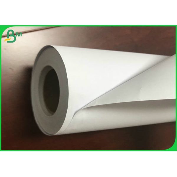 24inch * 50m 36inch * 150m 80gsm Plotter Paper Roll For Garment Drawings