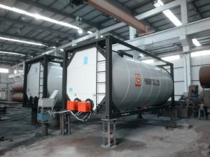 China Insulated Asphalt Emulsion Storage Tanks Burner Direct Heating System wholesale