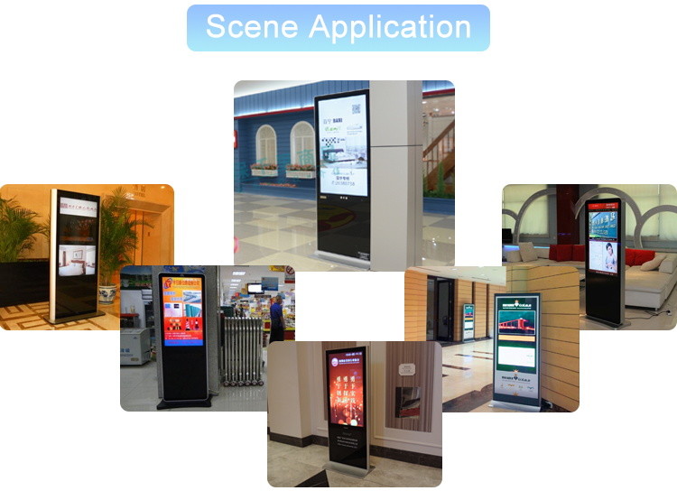 43 Inch Touch Screen Digital Signage Display For Exhibition Hall
