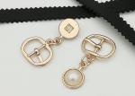 Decorative Ladies Shoe Buckles , Delicate Shoe Metal Accessories 3.1g
