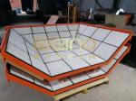 Hot Vulcanizing Rubber Ceramic Liners Industrial Wear Resistant