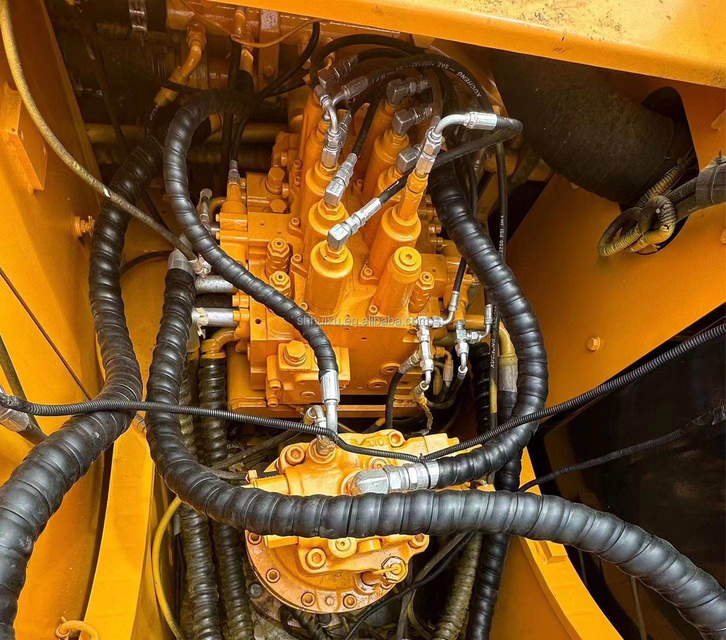 21000kg Used Hyundai Wheel Excavator Second Hand Excavator Hyundai 210-7