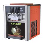 LCD Display Table Top Ice Cream Machine / Commercial Refrigerator Freezer