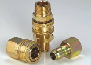 China Anti Leakage High Flow Quick Disconnect Hydraulic Coupling For Steam Washers wholesale