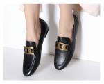 SGS Womens Leisure Shoes Durable Stylish Cow Leather Shoes
