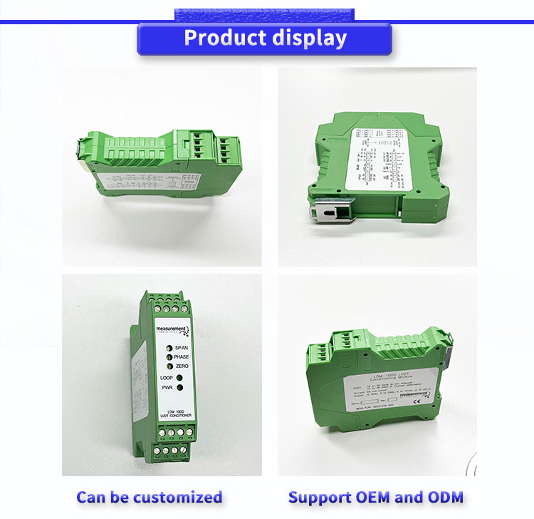 MEAS LDM-1000Y Spot LVDT RVDT 4/5/6 Wire Connection Displacement Sensor Signal Regulator