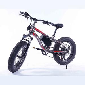 China 7 Speed Fat Wheel Electric Bike Mountain Beach Use Snow Resistance 26 Inch wholesale