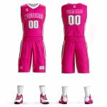 Navy Blue Custom Basketball Uniforms Multiple Standard Size For Training Wearing