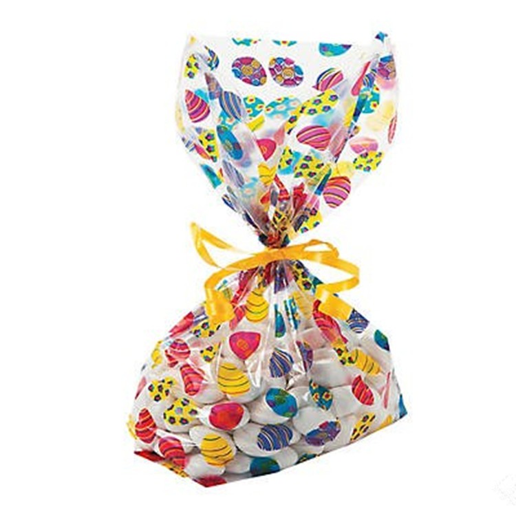 Wholesale Easter Bunny Mini Rabbit Ear Cookie Candy Packaging Treat Bags