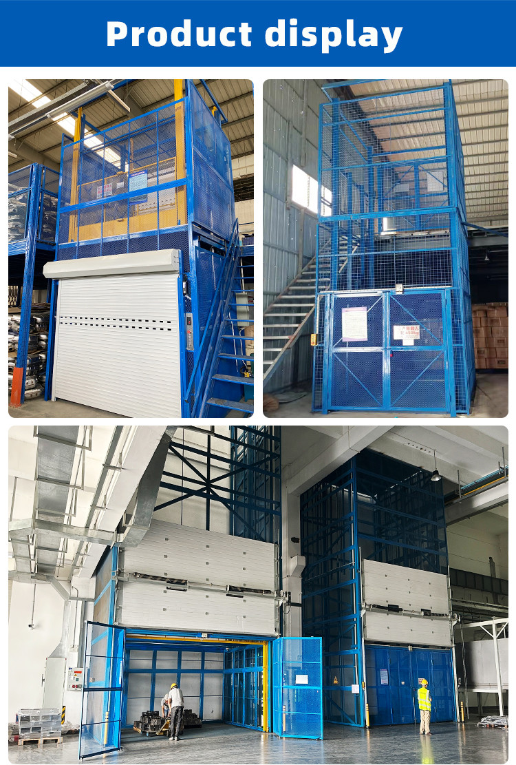 500kg-20000kg Industrial Freight Elevator Hydraulic Cargo Lift Elevator