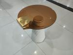 65cm Gold Plated Coffee Table