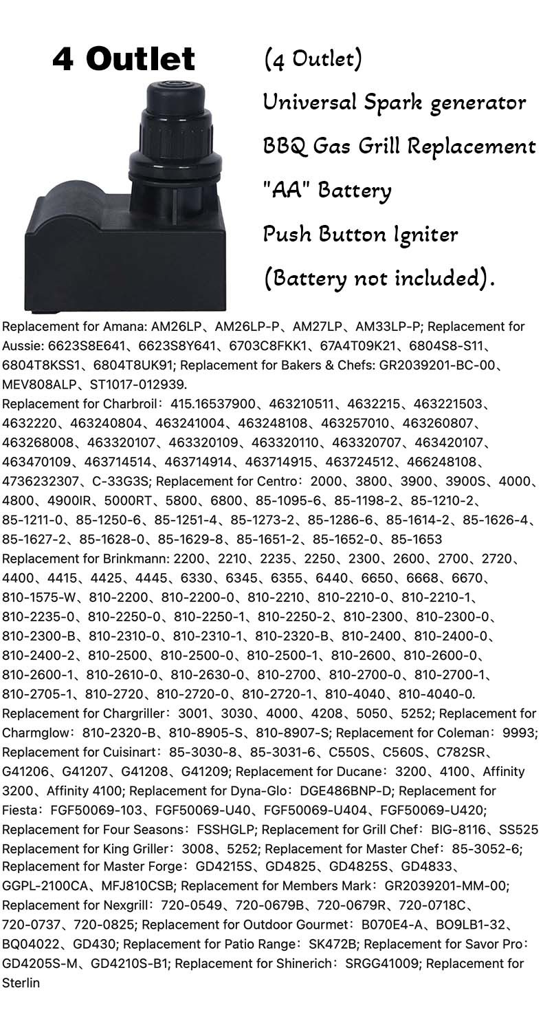 Sinopts Gas BBQ Spark Ignition Pulse Igniter On Sale
