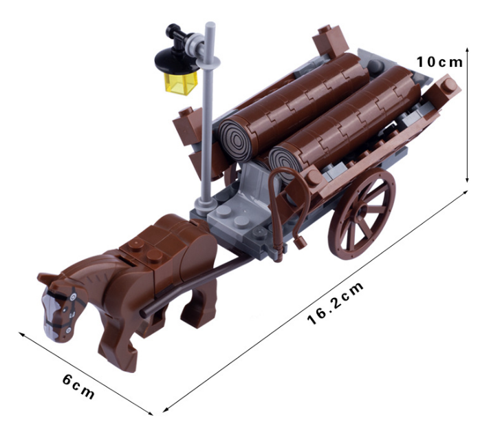 Plastic Newest Medieval Soldier Figure Building Blocks Model Educational DIY Toys
