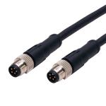 GJB2889 M8 Moulded Waterproof Military Connector Rohs 1.5A