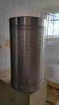 wire wound stainless steel screen pipe / wedge wire screen tube / perfect