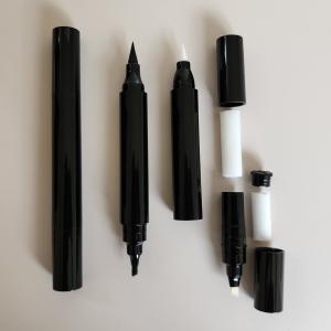China empty 3D Eyebrow Pen Fork Tip Eyebrow Tattoo Pencil tube Professional Fine Sketch Liquid Eye Brow Pen Container wholesale