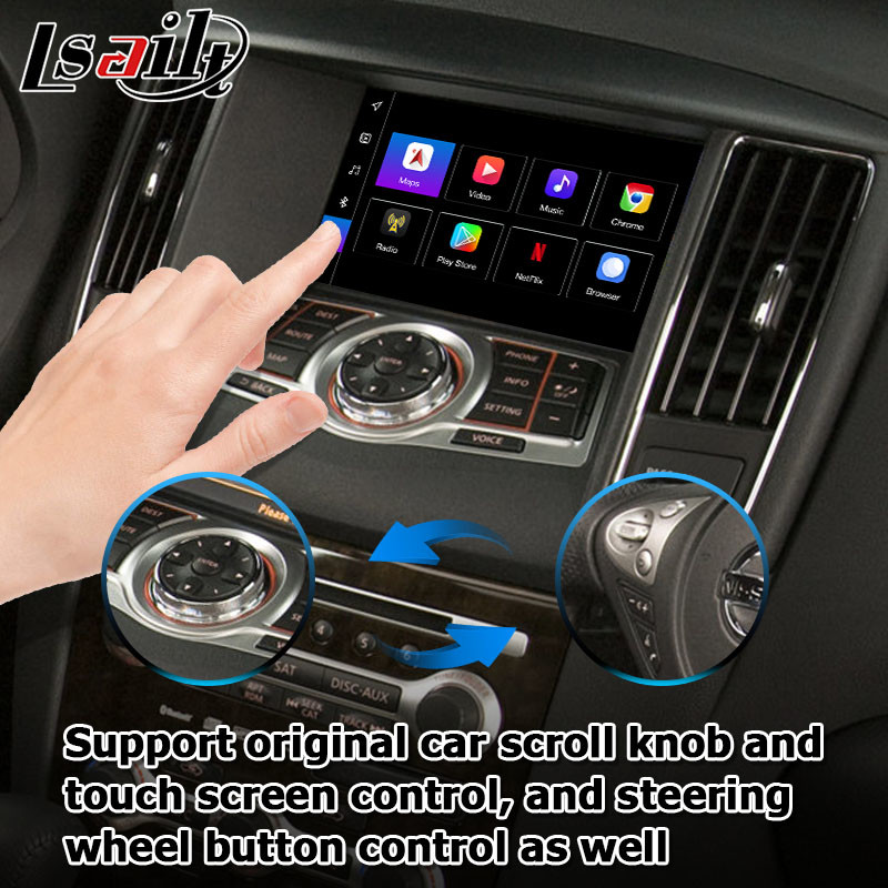 Nissan Maxima A35 Android 13 carplay android auto multimedia video interface