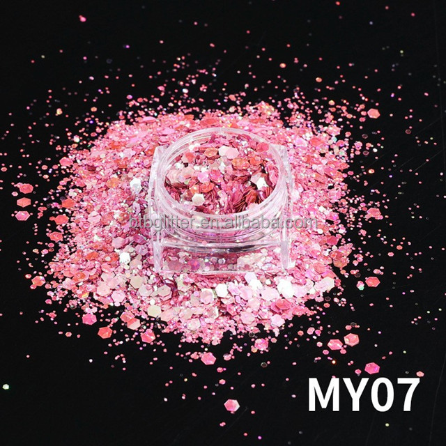 OEM/ODM Yes Chameleon Cat Eye Glitter Sequins Makeup Finger Nail Beauty DIY Quicksand Mahjong Drops Glue Nail Nail Patch Glitter