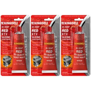 China Red High Temperature Silicone Adhesive , RTV Car Sealant Multifunctional wholesale