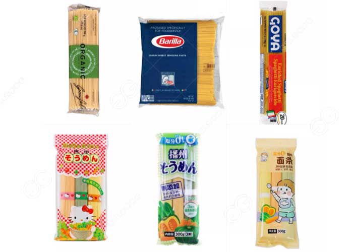 spaghetti packing machine application