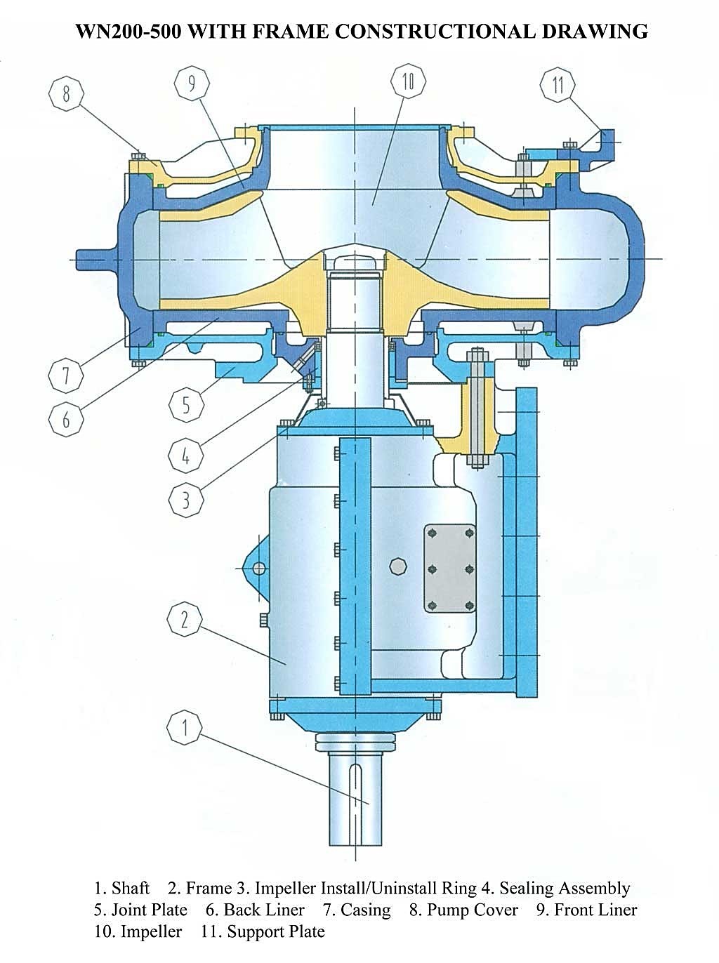 Abrasion Resistant Mud Pump Liner , Centrifugal Pump Volute For Commercial