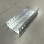 25mm-150mm Height Zinc Dip Treated Cable Tray Galvanised 3m-6m Length For