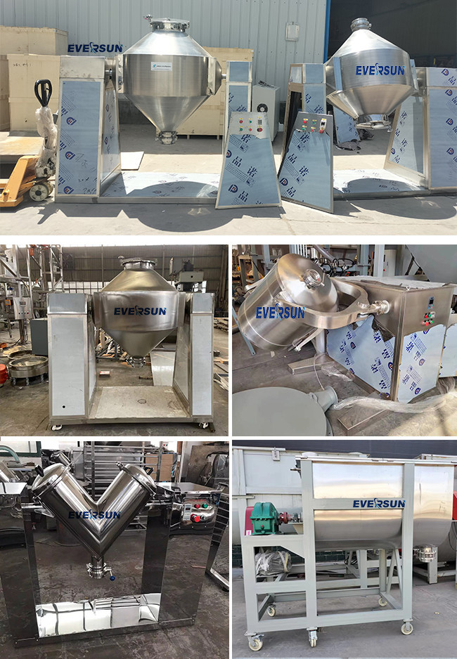 Explosion Proof Double Cone Powder Mixer 120kg Conical Mixer For Granular