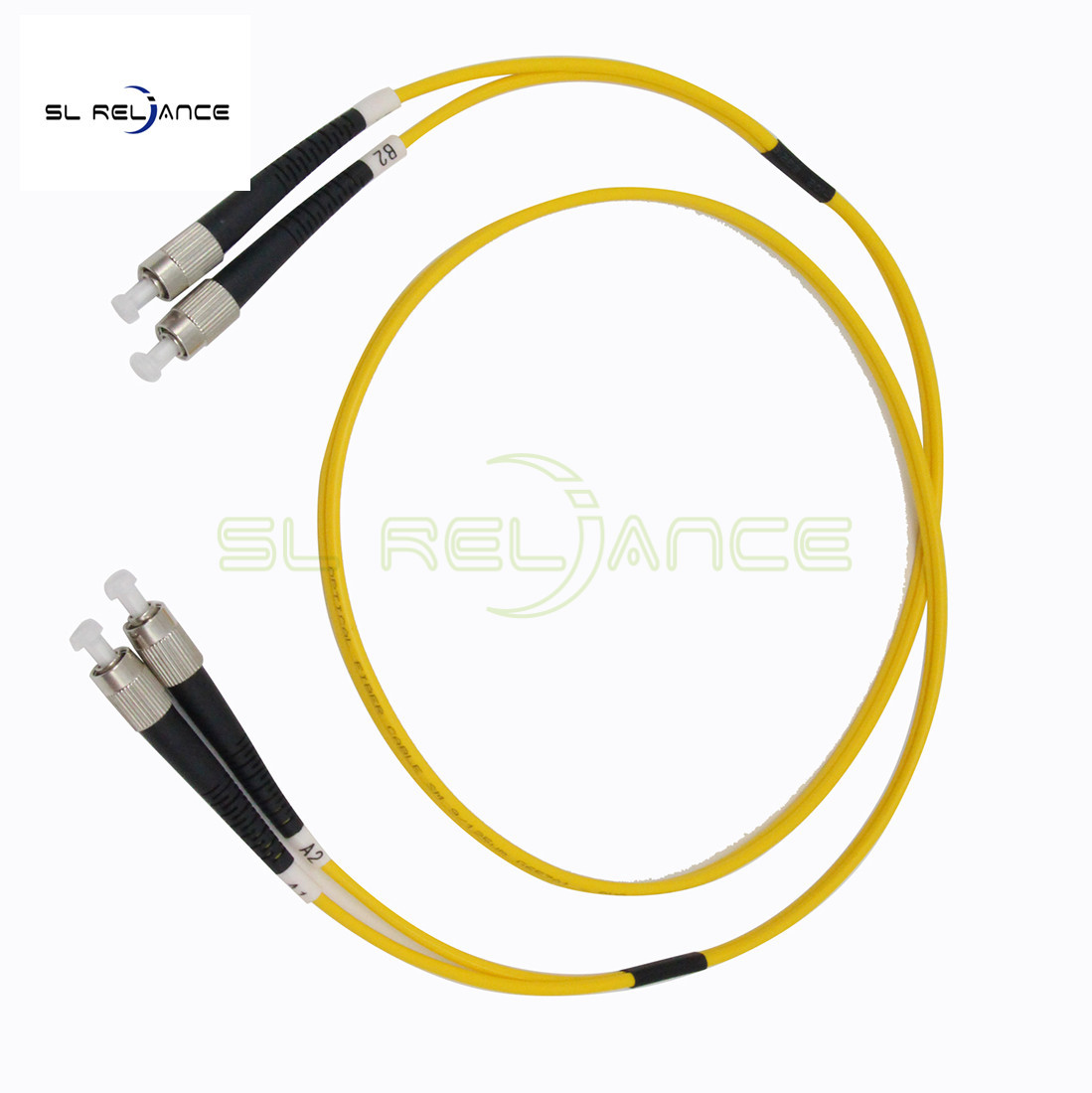 FTTB FTTX Indoor 2.0mm Fiber Optic Patch Cords ST To ST Fiber Jumper