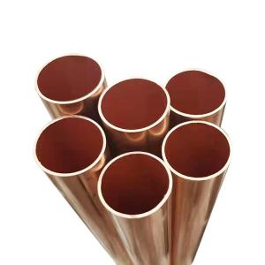 China 99.99% Pure Copper Round Pipe High Tensile Strength wholesale