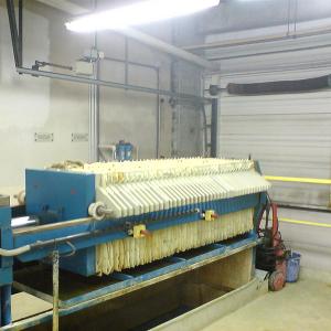 China Waste Water Treatment High Efficient Press Machine Mild Steel Frame wholesale