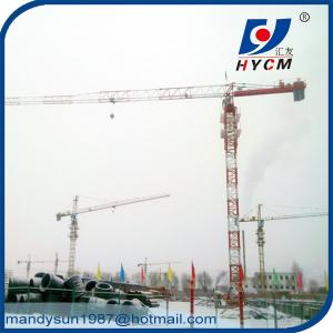 China QTP4810 Topless Tower Crane Wire Rope 1.0ton Tip Load 48m Jib Crane wholesale