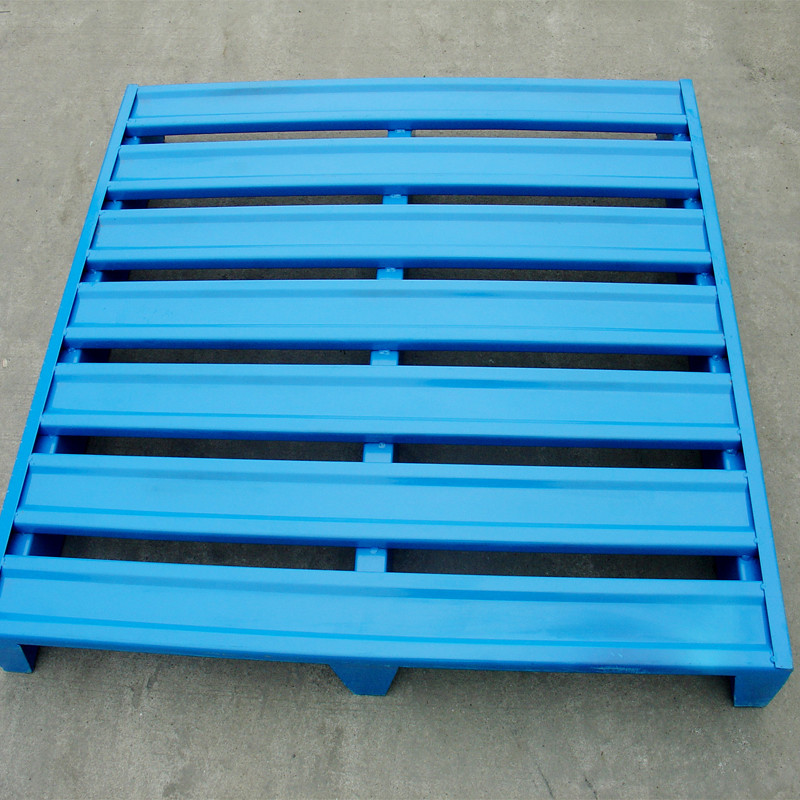 Heavy Duty Warehouse Steel Pallet 500KG-3000KG Load Capacity Steel Metal Pallets