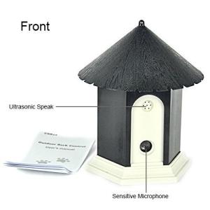 China House shape ultrasonic bark control outdoor dog anti barking stop barking dog sensor wholesale