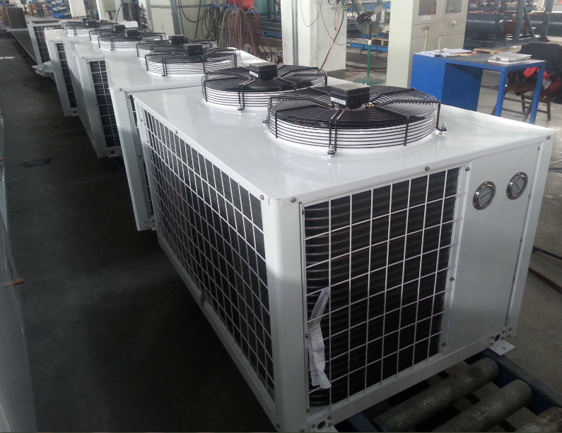 Low Temp Cold Storage Refrigeration Units Chiller Fit R22 Refrigerant