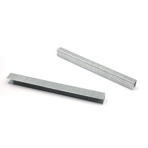 China Top-Rated 7110 U-Type Nail 22 Gauge Staple 3/8 Crown 10mm for Furniture Decoration wholesale