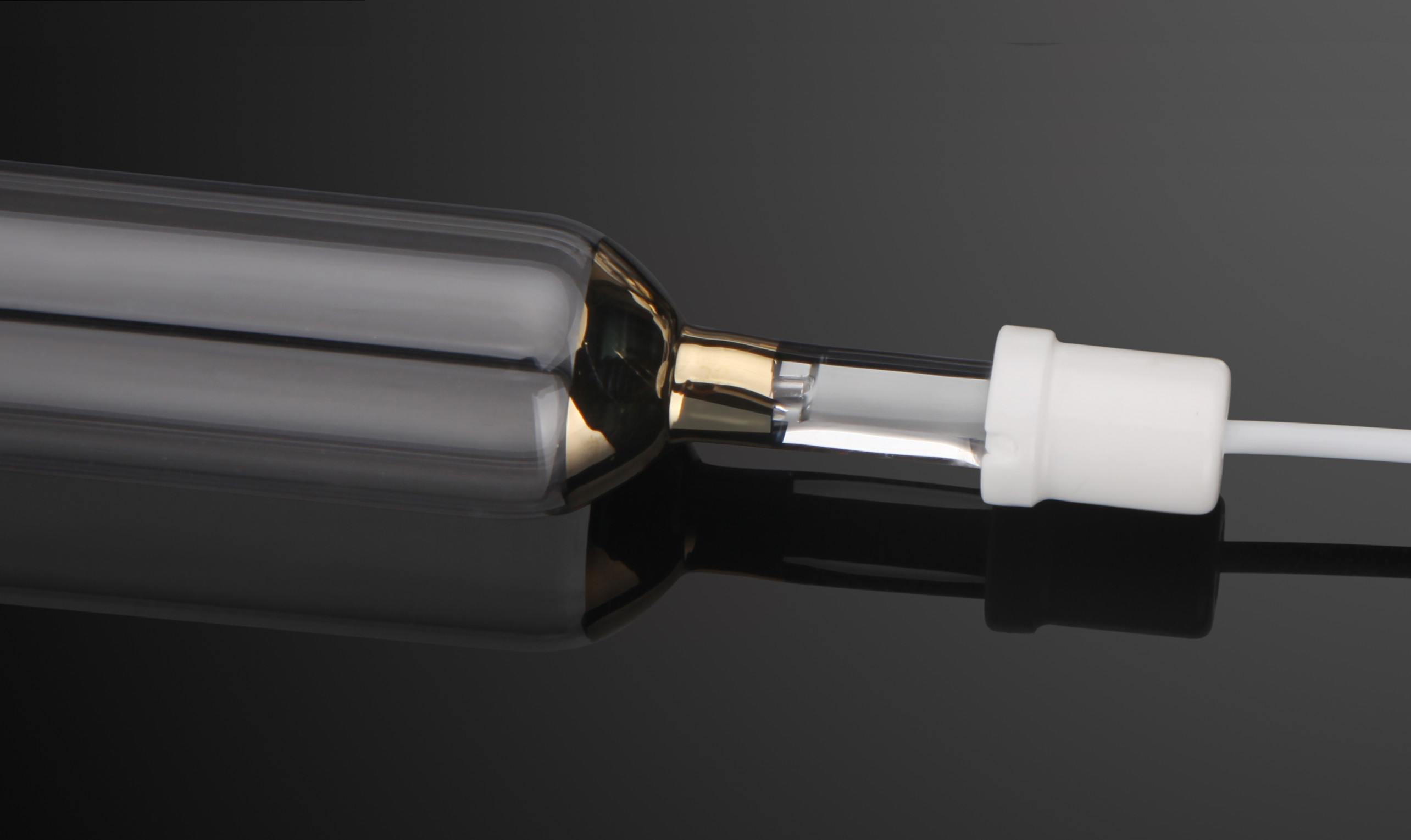 3KW 220V Exposure Gallium Uv Lamps Ceramic / Metal End Caps