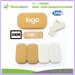 2.0 3.0 Custom LOGO Wooden USB Stick Flash Drive 16GB 32GB 64GB 128GB
