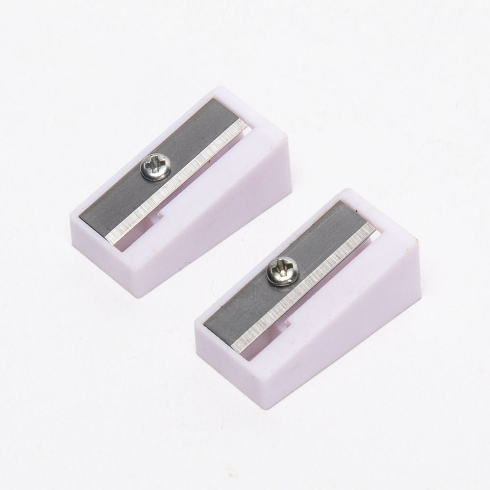 Transparent 8mm Simple Pencil Sharpener PS 65Mn