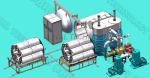 PVD Thermal Evaporation Coating Unit , Anti UV Helmet Visors Evaporation Coating