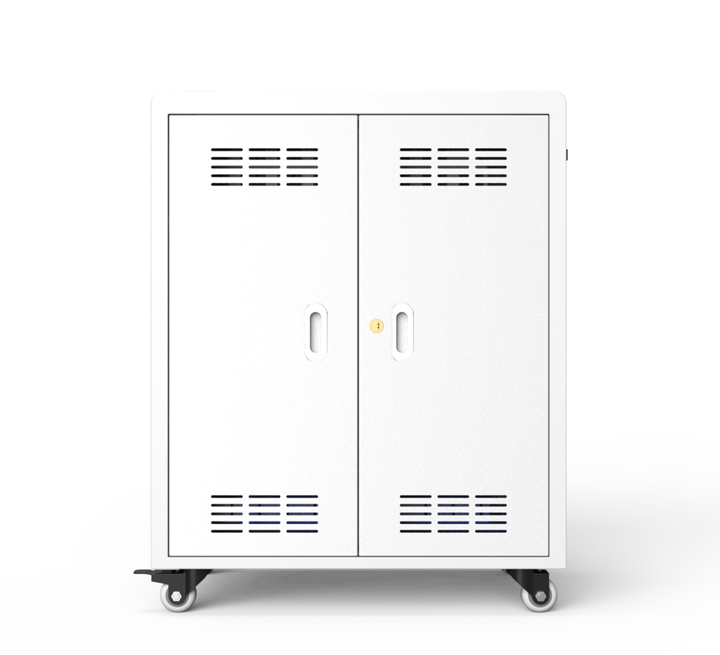 FCC 2 Shelves Chromebook Charging Cart Storage Cabinet 930mm