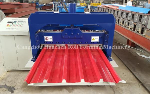 Quality Manual or Automatical Type roofing sheet making machine Double Layer With 0 - 15 m / min for sale