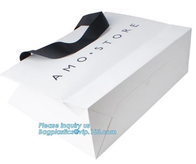 shopping bag luxury grocery bag carrier grocery paper bag,Recycled luxury Ladies Paper Carrier Bag Shopping Bag for Clot