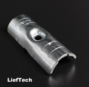China Lean Tube Metal Pipe Connector Steel Pipe Fittings 180 Degree Joint Clamps wholesale