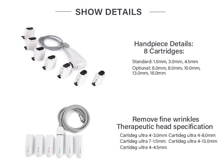 Portable 4D Hifu Face Lift Machine 20000 shots For Vaginal Tightening
