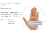 Manufacturers Disposable Nitile Examination Gloves, Powder Free, Non Latex