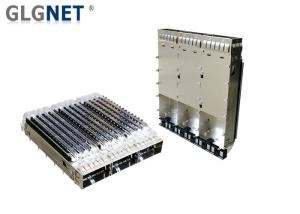 China 1X3 Ganged Metal QSFP28 Cage EMI Tabs Heat Sink For EMI Protection wholesale