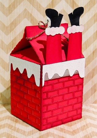Customized Printing Corrugated Paper Box Christmas Socks Gift For Kids