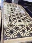 Mirror Rose Gold Metal Screens For Hotels/Villa/Lobby/Shopping Mall